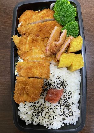頑張るパパへ⑭トンカツ弁当-レシピのメイン写真