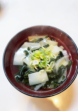 スロイジ♡捨てるとこ無し!大根の皮スープ-レシピのメイン写真
