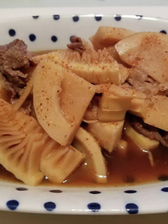 たけのこと牛肉の甘辛煮-レシピのメイン写真