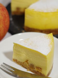 キャラメルりんごチーズケーキ -レシピのメイン写真