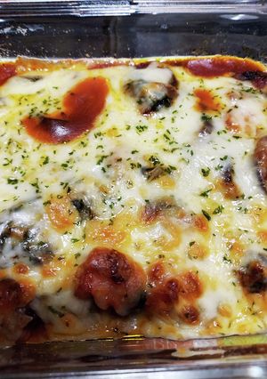 秋ナスとベーコンのミートソース焼き-レシピのメイン写真