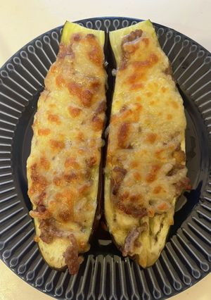 茄子のトロうま味噌チーズ焼き-レシピのメイン写真