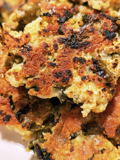 ✫高菜ちくわチーズの生おからチヂミ✫-レシピのメイン写真