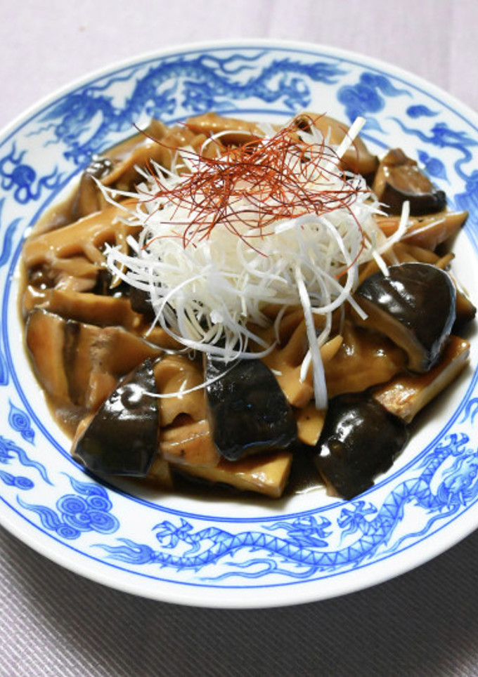 干ししいたけとたけのこの上海風うま煮-レシピのメイン写真