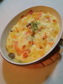 海老としめじのマカロニグラタン♪-レシピのメイン写真