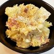 いぶりがっこタルタルで作る激うまポテサラ
