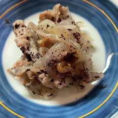 รูปของ 玉葱と豚肉のゆかり炒め