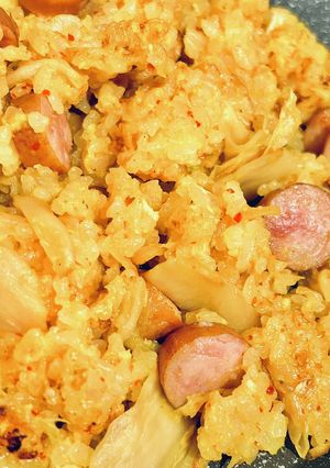 キムチ炒飯-レシピのメイン写真