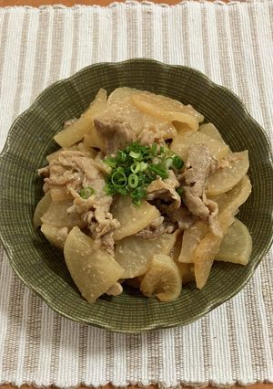 ごはん泥棒!味噌豚バラ大根-レシピのメイン写真