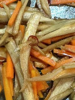 きんぴらごぼう-レシピのメイン写真