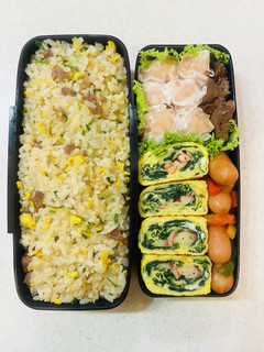 中学生弁当2023.10.1-レシピのメイン写真