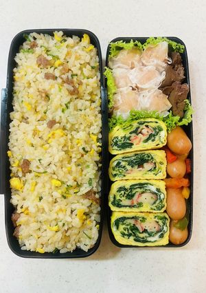 中学生弁当2023.10.1-レシピのメイン写真