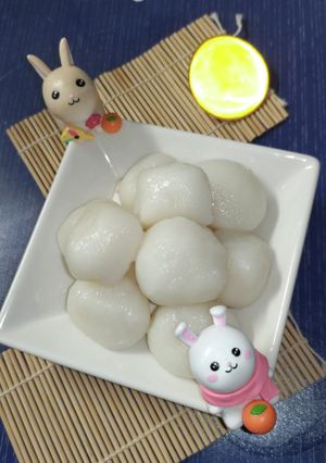 お月見だんごちょっといつもより大きい-レシピのメイン写真