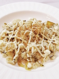 簡単!辛子高菜チャーハン-レシピのメイン写真