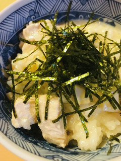 ちょっと雑炊活用●鶏きのこ&海苔雑炊-レシピのメイン写真