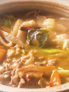 山梨の鍋★母の味ほうとううどん★カボチャ-レシピのメイン写真