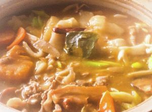 山梨の鍋★母の味ほうとううどん★カボチャ-レシピのメイン写真