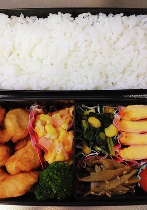 高1息子弁当　10/2　覚書93-レシピのメイン写真