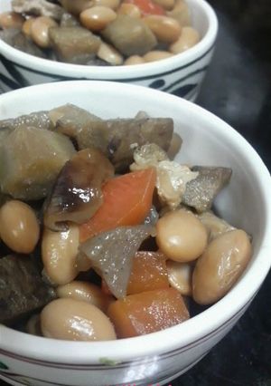 常備菜♪根菜とお豆がコロコロ☆五目煮-レシピのメイン写真