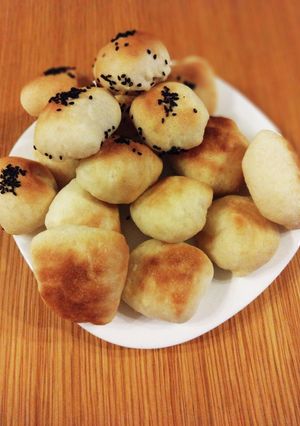 トースターで焼ける米粉ピザ生地ミニパン　-レシピのメイン写真