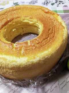 すだちのシフォンケーキ-レシピのメイン写真