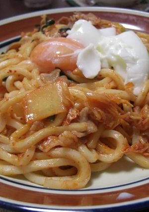 簡単！キムチ焼きうどん☆-レシピのメイン写真