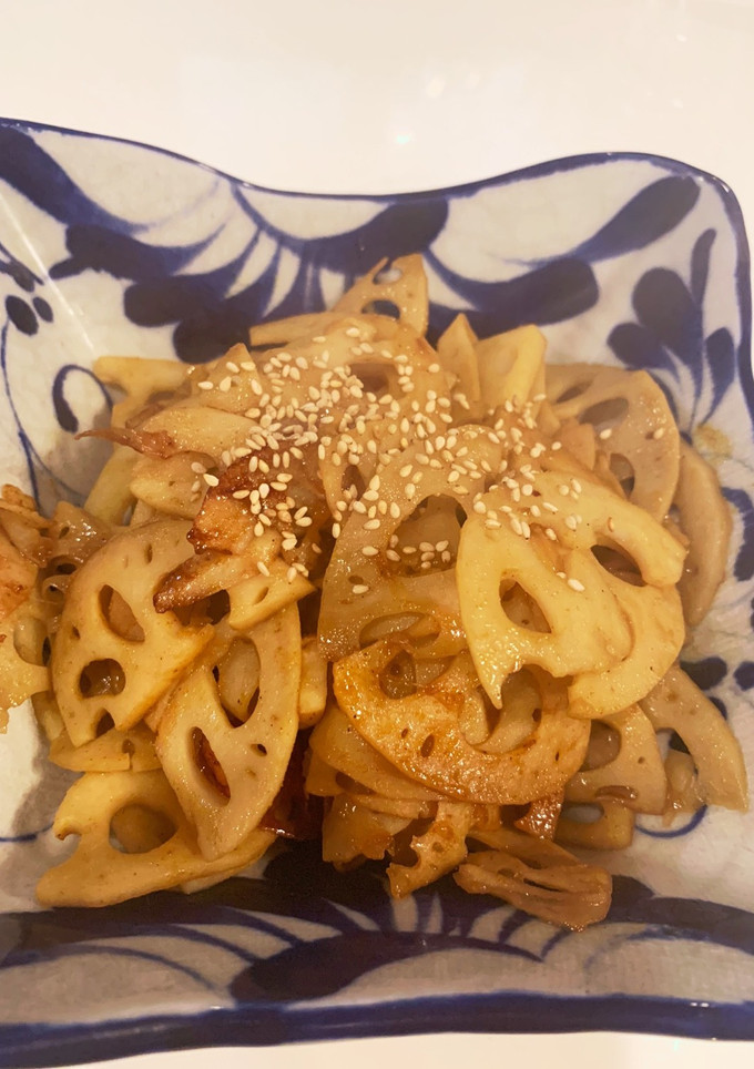 箸がとまらん！れんこんのカレーきんぴら-レシピのメイン写真