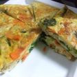 野菜たっぷりスパニッシュオムレツ☆