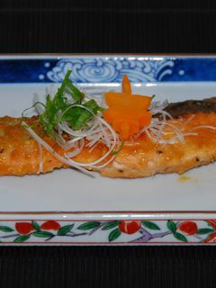 生秋鮭の味噌照り焼き(*^-^*)-レシピのメイン写真