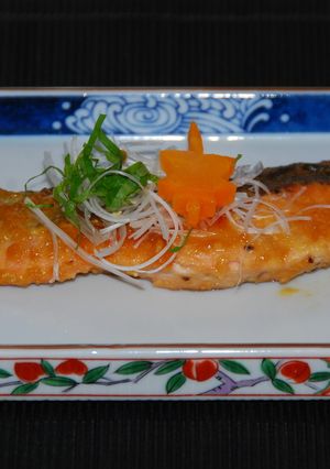 生秋鮭の味噌照り焼き(*^-^*)-レシピのメイン写真