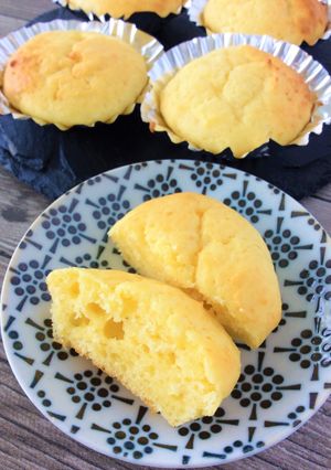 【幼児食】ふんわりチーズケーキ-レシピのメイン写真