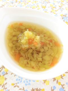 【離乳食中期】トマトスープ-レシピのメイン写真