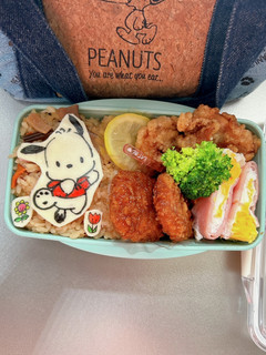 毎日高校男子弁当♡ポチャッコ!-レシピのメイン写真