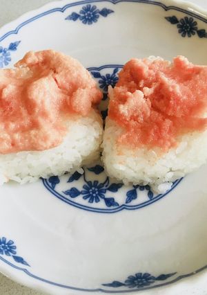 病みつき焼き明太マヨおにぎり-レシピのメイン写真