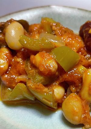 簡単なのにオシャレっぽい豆のトマト煮-レシピのメイン写真