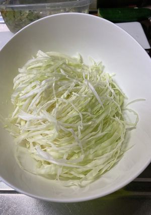 ズボラな千切りキャベツ-レシピのメイン写真