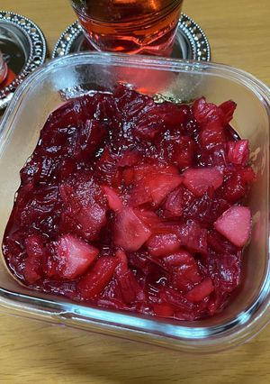 ローゼルとリンゴジャム-レシピのメイン写真