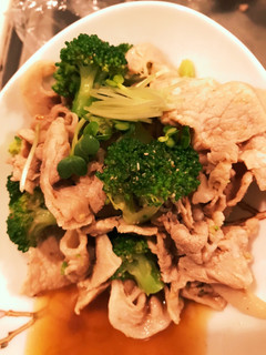 ブロッコリーと豚肉の塩昆布冷しゃぶ-レシピのメイン写真