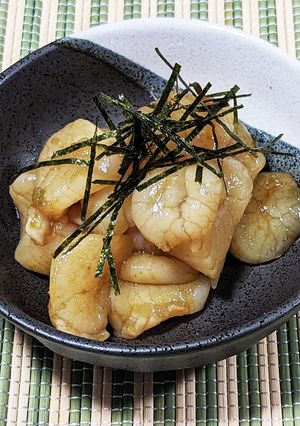 5分で完成！ホタテの醤油＆柚子胡椒和え-レシピのメイン写真