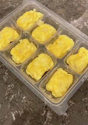 かんたん卵焼き　離乳食中期〜後期-レシピのメイン写真