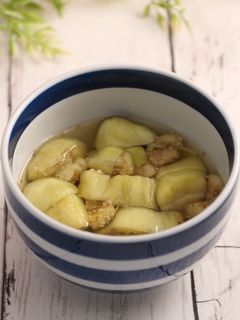 簡単!焼かない焼き茄子の煮びたし風-レシピのメイン写真