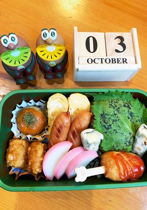 高一長女 お弁当(味噌焼きおにぎり15)-レシピのメイン写真