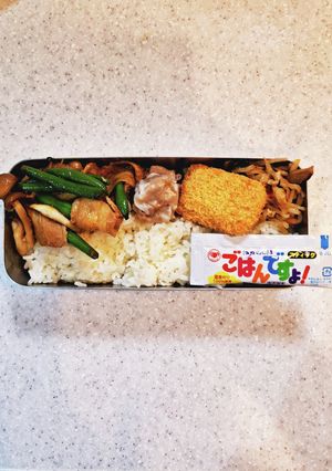 高校生弁当覚え書き232豚バラ野菜炒め-レシピのメイン写真