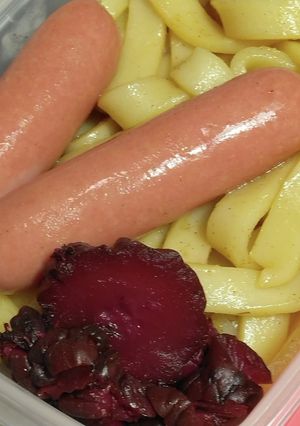 ソーセージきしめん-レシピのメイン写真