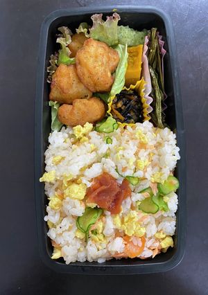頑張るパパへ⑮しゃけ寿司-レシピのメイン写真