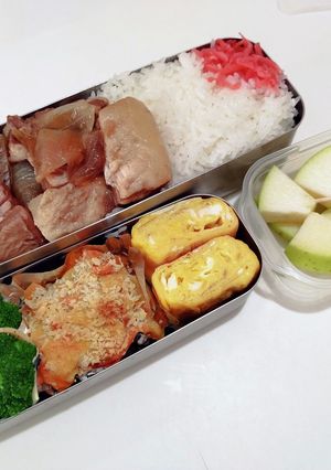 ラグビー小僧のお弁当231003-レシピのメイン写真