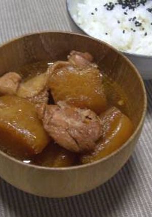 やさしい味！鶏肉と大根の煮物　(和風)-レシピのメイン写真