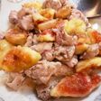 イチジクと豚肉の炒めもの