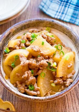 大根のそぼろ煮-レシピのメイン写真