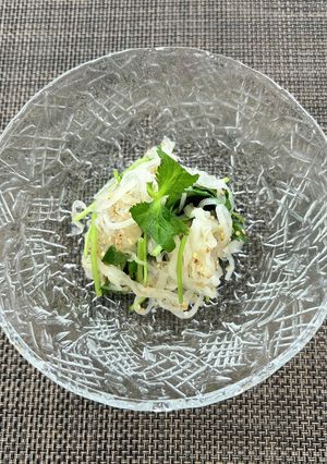 大根のごまじゃこ和え-レシピのメイン写真